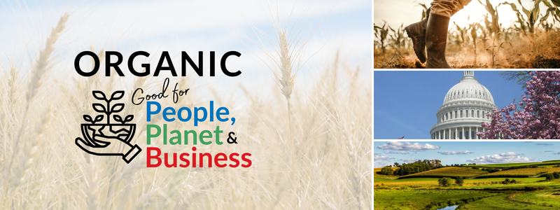 ORGANIC - good for people, planet and business