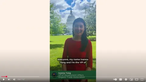 [VIDEO] Spring 2025 Organic Advocacy Update | OTA on Capitol Hill & USDA Engagement thumbnail