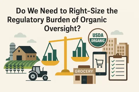 Do We Need to Right-Size the Regulatory Burden of Organic Oversight?  thumbnail